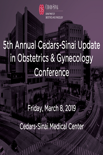 5th Annual Cedars-Sinai Update in Obstetrics & Gynecology Conference Banner